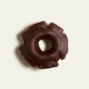 Old Fashioned Chocolate Iced Donut Cake